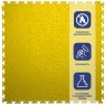 Плитка  ПВХ Sold Modern, 7 мм, 500*500, т-образный замок, жёлтая