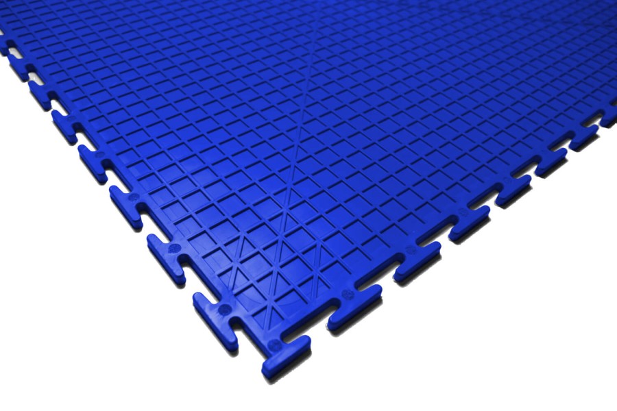 Резиновая плитка, Rubber Skin, 9 мм, 500*500 мм, синяя