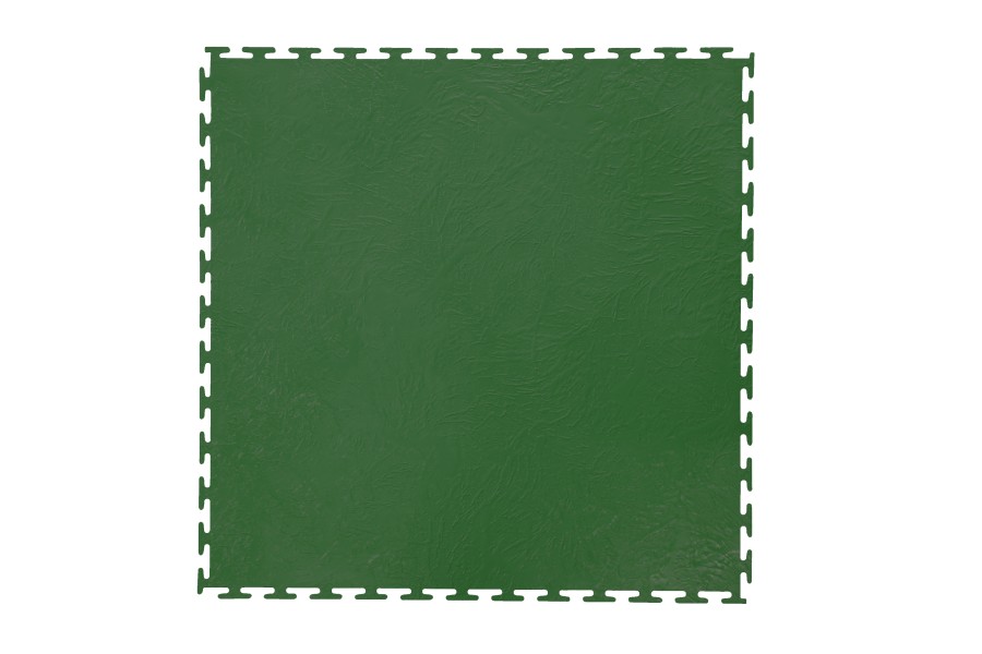 Плитка  ПВХ Sold Decor, 9 мм, 500*500, т-образный замок, зеленая