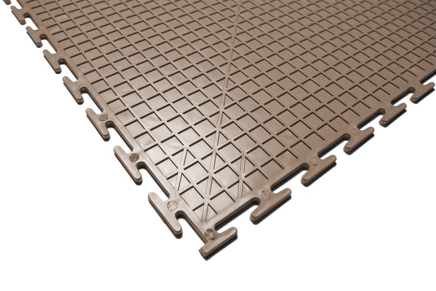 Плитка  ПВХ Sold Modern, 7 мм, 500*500, т-образный замок, бежевая