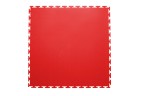 Резиновая плитка, Rubber Skin, 9 мм, 500*500 мм, красная