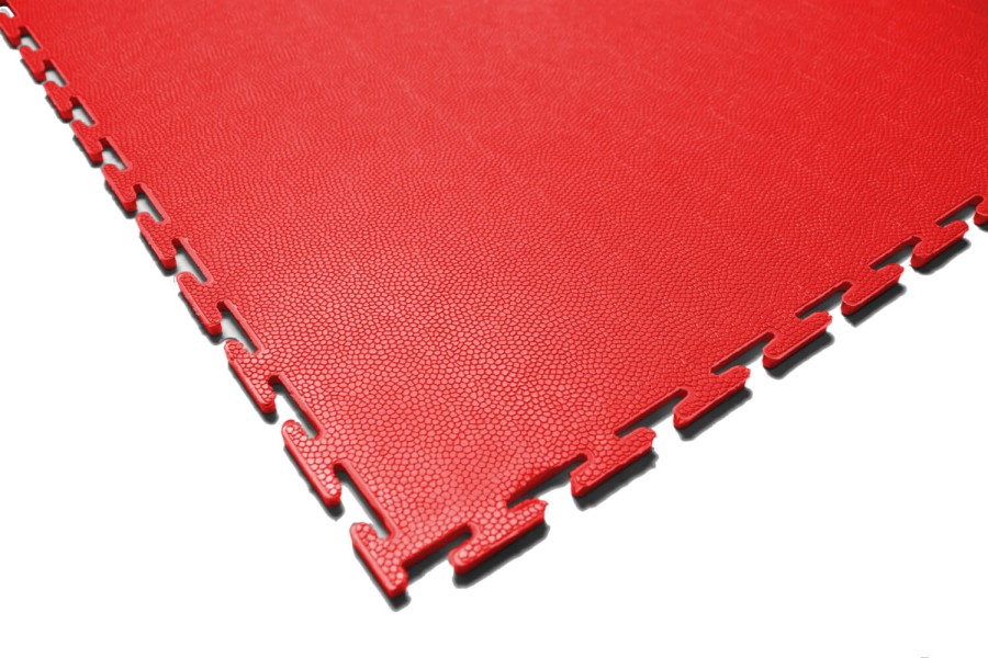 Резиновая плитка, Rubber Skin, 9 мм, 500*500 мм, красная