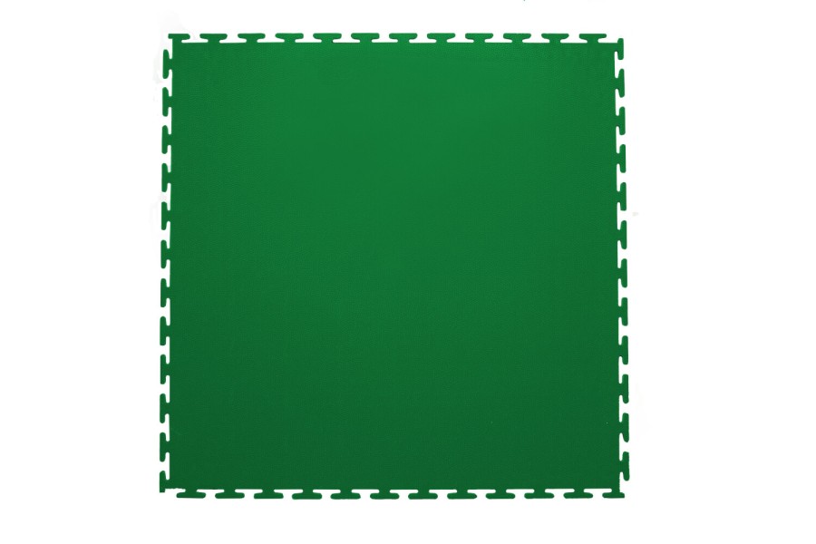 Резиновая плитка, Rubber Skin, 9 мм, 500*500 мм, зелёная
