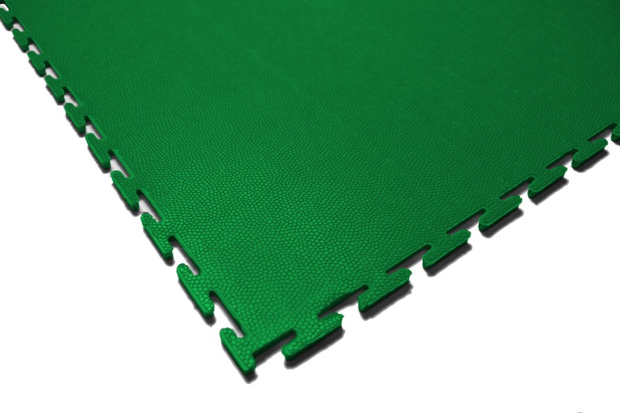 Резиновая плитка, Rubber Skin, 9 мм, 500*500 мм, зелёная