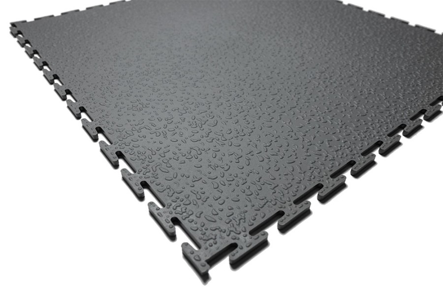 Плитка  ПВХ Sold Modern, 9 мм, 500*500, т-образный замок, тёмно-серая