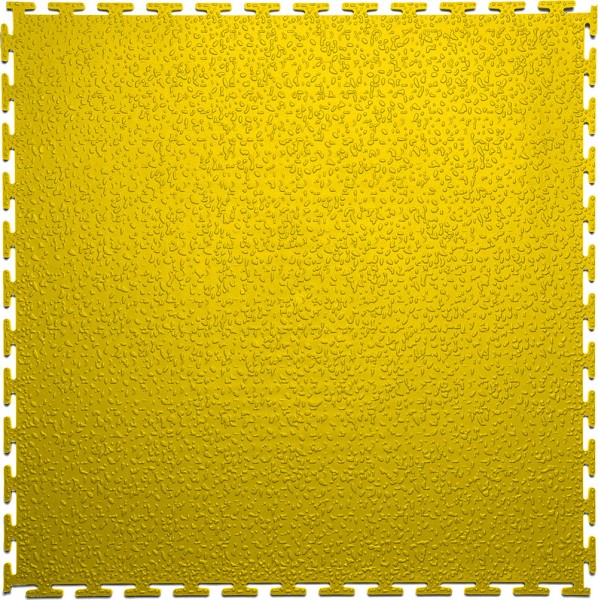 Плитка  ПВХ Sold Modern, 9 мм, 500*500, т-образный замок, жёлтая