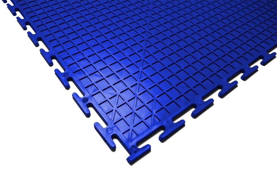 Плитка  ПВХ Sold Modern, 9 мм, 500*500, т-образный замок, синяя