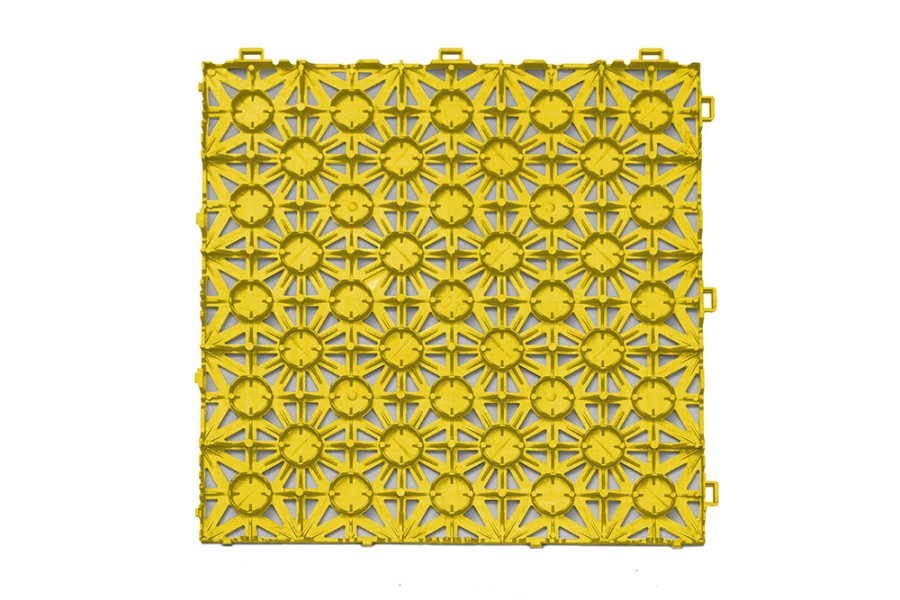 Уличное покрытие «Террапласт», 11 мм, 300*300, жёлтый