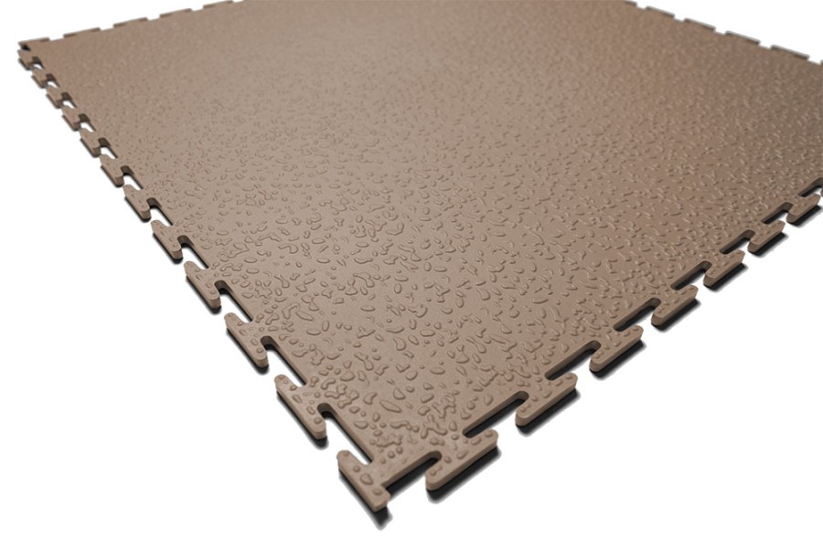 Плитка  ПВХ Sold Modern, 9 мм, 500*500, т-образный замок, бежевая