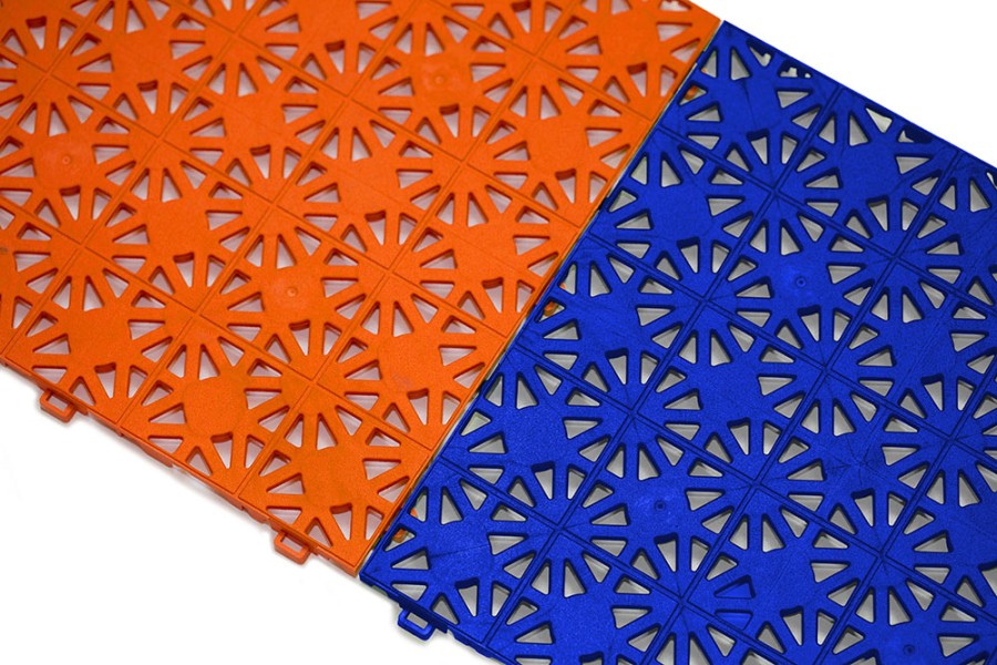 Уличное покрытие «Террапласт», 11 мм, 300*300, синий