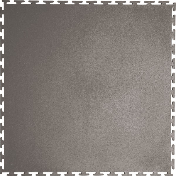 Плитка  ПВХ Sold Flat, 5 мм, 500*500, т-образный замок, тёмно-серая