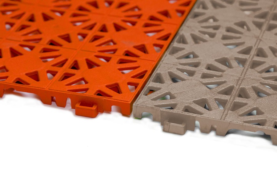 Уличное покрытие «Террапласт», 11 мм, 300*300, бежевый