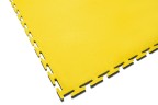 Плитка  ПВХ Sold Flat, 5 мм, 500*500, т-образный замок, жёлтая