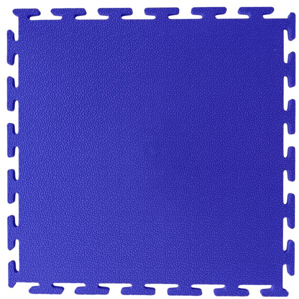 Плитка ПВХ Mini Skin, 5 мм, 250*250, т-образный замок, синяя