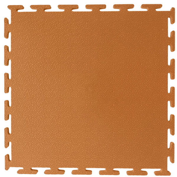 Плитка ПВХ Mini Skin, 5 мм, 250*250, т-образный замок, коричневая