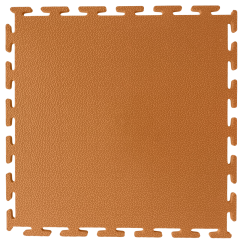 Плитка ПВХ Mini Skin, 5 мм, 250*250, т-образный замок, коричневая