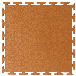 Плитка ПВХ Mini Skin, 5 мм, 250*250, т-образный замок, коричневая