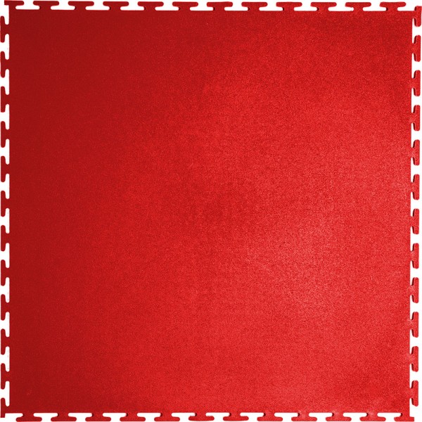 Плитка  ПВХ Sold Flat, 5 мм, 500*500, т-образный замок, красная