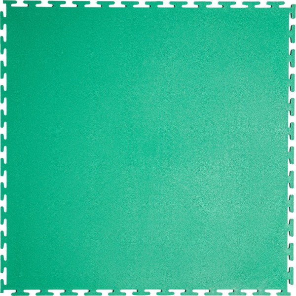 Плитка  ПВХ Sold Flat, 5 мм, 500*500, т-образный замок, зелёная