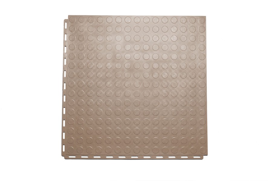 Плитка  ПВХ Sold Fix, 6,5 мм, 500*500, скрытый замок, бежевая