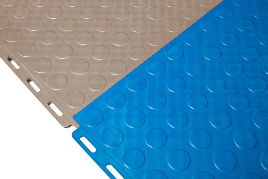 Плитка  ПВХ Sold Fix, 6,5 мм, 500*500, скрытый замок, бежевая