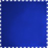 Плитка  ПВХ Sold Flat, 7 мм, 500*500, т-образный замок, синяя