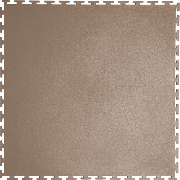 Плитка  ПВХ Sold Flat, 7 мм, 500*500, т-образный замок, бежевая