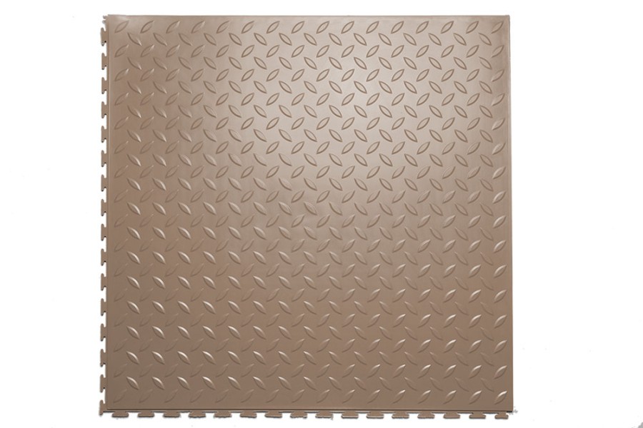 Плитка ПВХ Sold Grain, 5 мм, 500*500, скрытый замок, бежевая