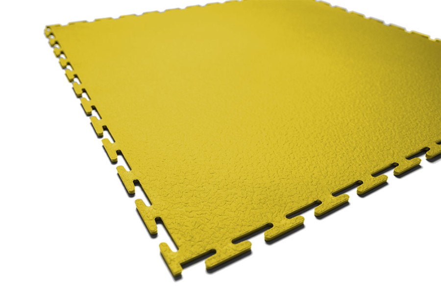 Плитка  ПВХ Sold Max, 5 мм, 500*500, т-образный замок, жёлтая