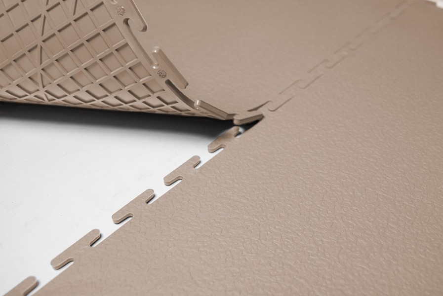 Плитка  ПВХ Sold Max, 5 мм, 500*500, т-образный замок, бежевая