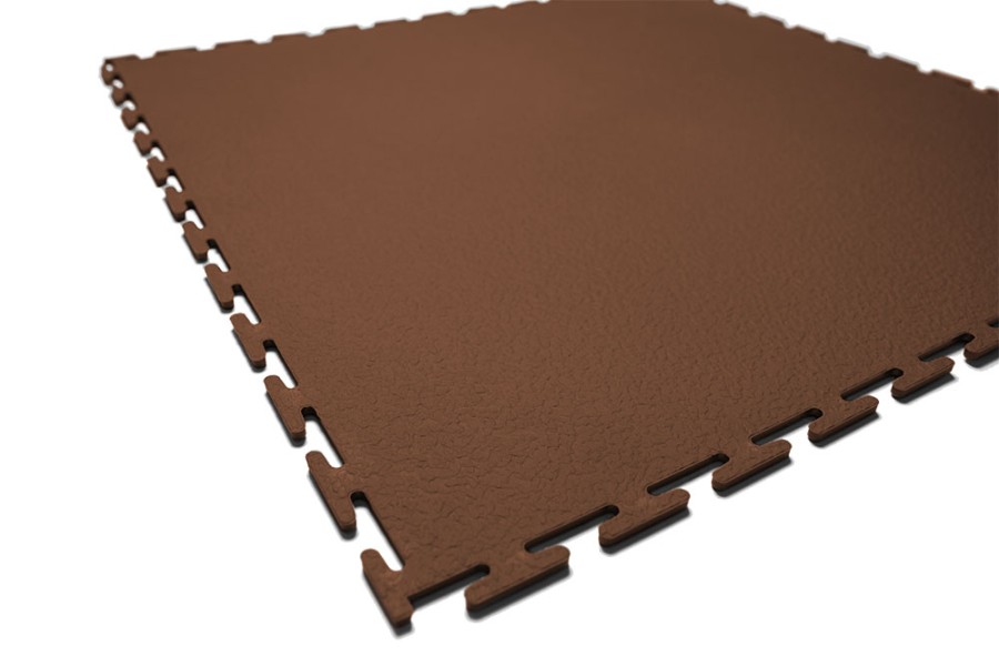 Плитка  ПВХ Sold Max, 5 мм, 500*500, т-образный замок, коричневая