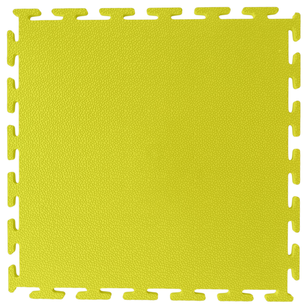 Плитка ПВХ Mini Skin, 5 мм, 250*250, т-образный замок, желтая