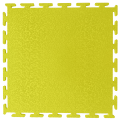 Плитка ПВХ Mini Skin, 5 мм, 250*250, т-образный замок, желтая