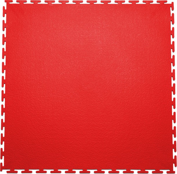 Плитка  ПВХ Sold Max, 5 мм, 500*500, т-образный замок, красная