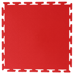 Плитка ПВХ Mini Skin, 5 мм, 250*250, т-образный замок, красная