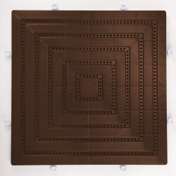 Уличное покрытие «Экопласт», 20 мм, 500*500, коричневая