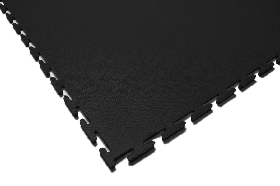 Резиновая плитка, Rubber Skin, 9 мм, 500*500 мм, чёрная