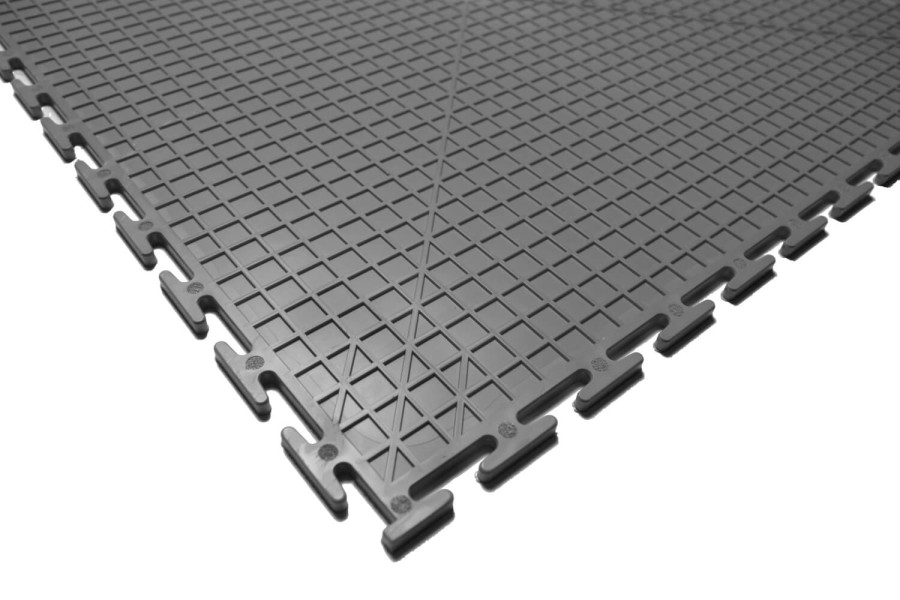 Резиновая плитка, Rubber Skin, 9 мм, 500*500 мм, тёмно-серая