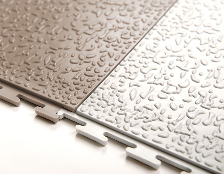 Плитка  ПВХ Sold Lock, 6 мм, 500*500, скрытый замок, бежевая