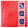 Плитка  ПВХ Sold Lock, 6 мм, 500*500, скрытый замок, красная