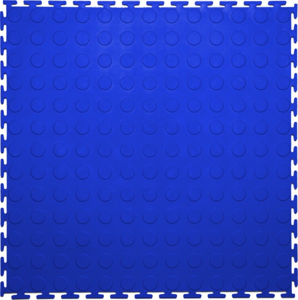 Резиновая плитка Rubber Prom, 9 мм, 500*500 мм, синяя